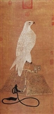 宋 绢本刺绣白鹰轴.jpg