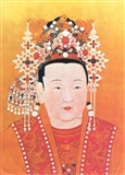 037 明穿耳坠的明代皇后 南薰殿旧藏《历代帝后》.jpg