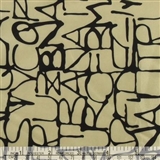 字母印花