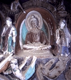 北凉 炳灵寺石窟塑像 1.bmp