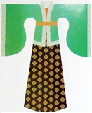魏晋南北朝 女子大袖襦裙.jpg