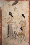 女子襦裙及翻领胡服.jpg