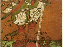 唐 四大天王函彩画局部.bmp